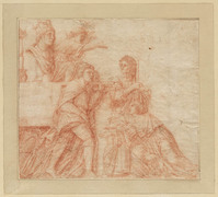 K IX 011
<br/>
Introductie van de cultus van Cybele in Rome
<br/>
<em>Mantegna, Andrea (1431-1506) - kopie naar</em>
